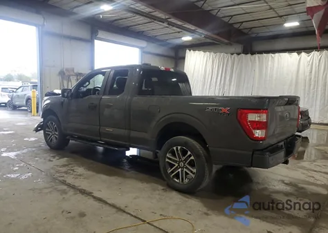 2021 Ford F150 Super Cab z USA, uszkodzony, nr VIN 1FTEX1EP4MKD11082